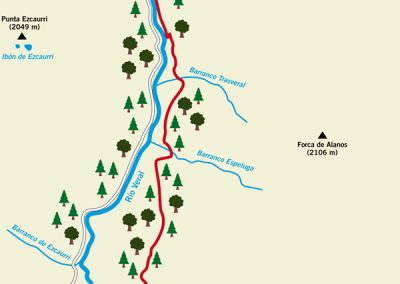 Ruta 1- Zuriza – río Veral