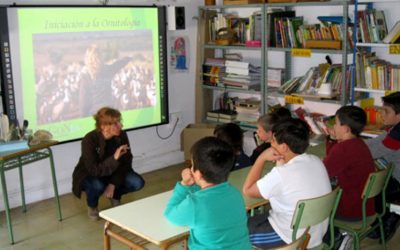 Charlas-taller sobre Ornitología para escolares de la Jacetania
