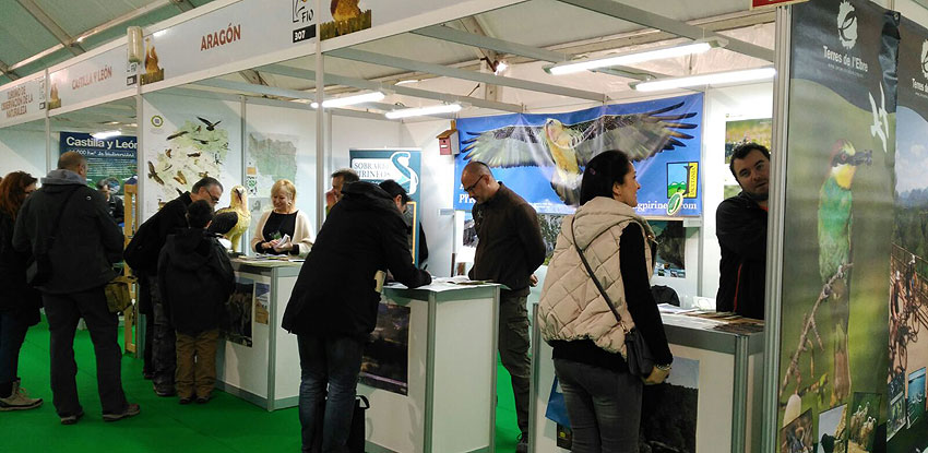 La Comarca de la Jacetania participó del 24 al 26 de febrero en la Feria Internacional de Turismo Ornitológico, FIO2017, en el Parque Nacional de Monfragüe (Extremadura). Se trata del segundo certamen ornitológico más importante de Europa, que recibe más de 12.000 visitantes en cada edición.